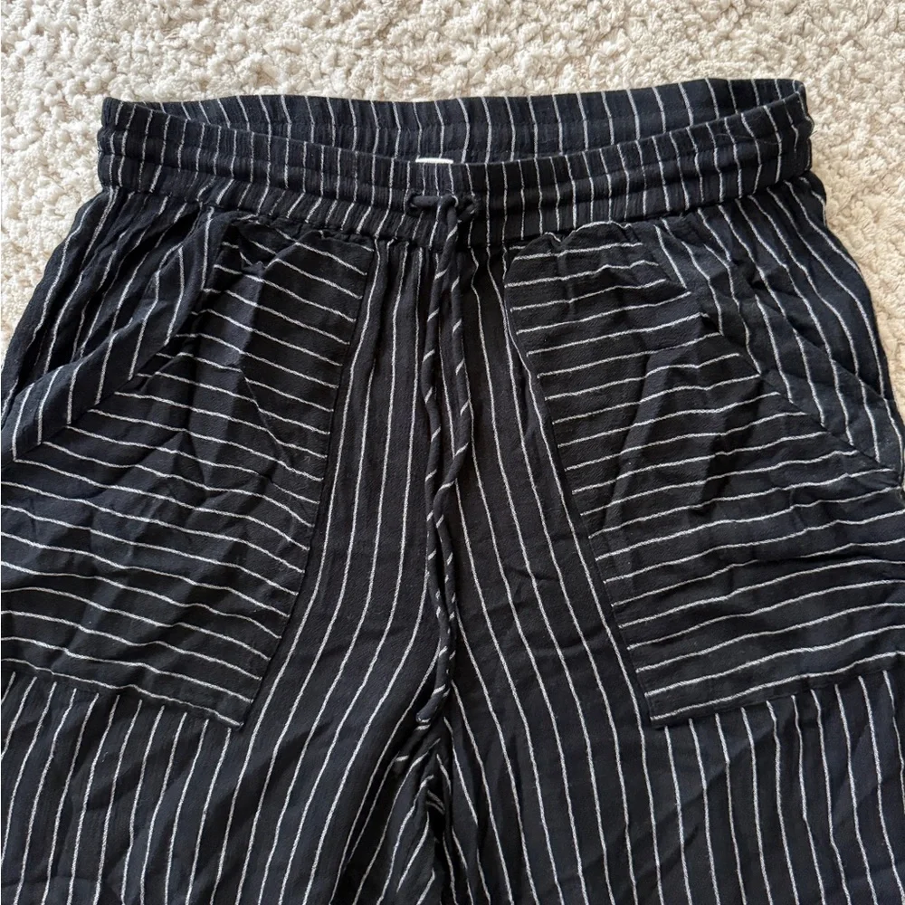 Billabong Wandering Heart Wide Leg Striped Pants Women's Size S - Picture 4 of 7